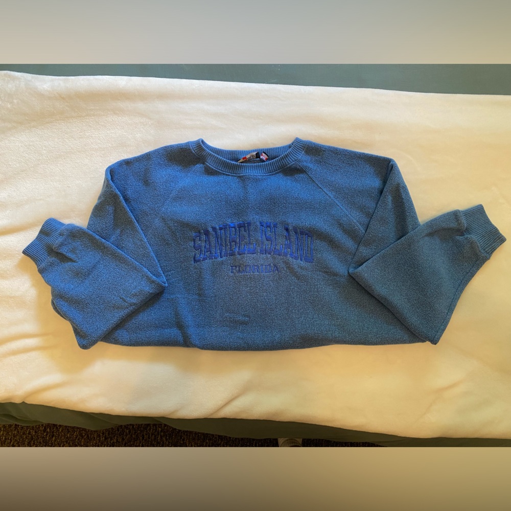 Terry crewneck